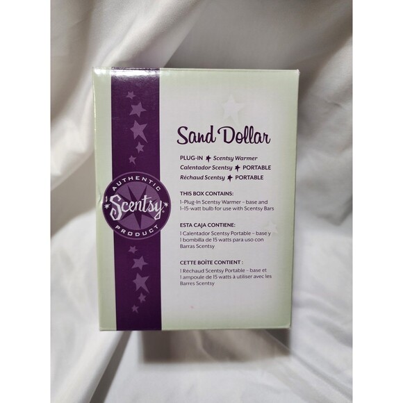 SCENTSY Plug-In Sand Dollar Beach House Ocean Wax Warmer Night light - Picture 5 of 6